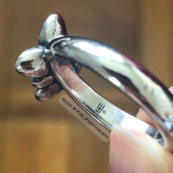 James Avery Butterfly Ring Retired Sterling Silver size 7.25 - Picture 7 of 9